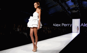 ALEX PERRY: Regular fashion week participant.